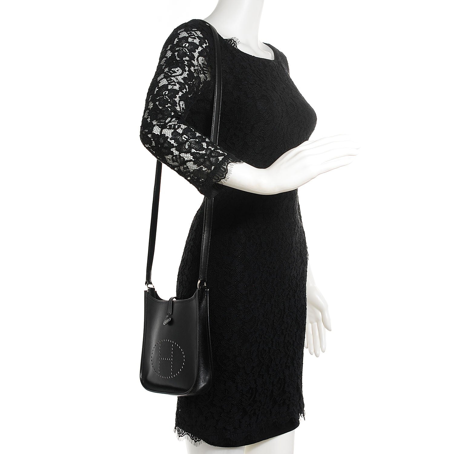 Hermes Veau Box Evelyne TPM Black 2 of 13