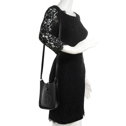 Hermes Veau Box Evelyne TPM Black 2 of 13