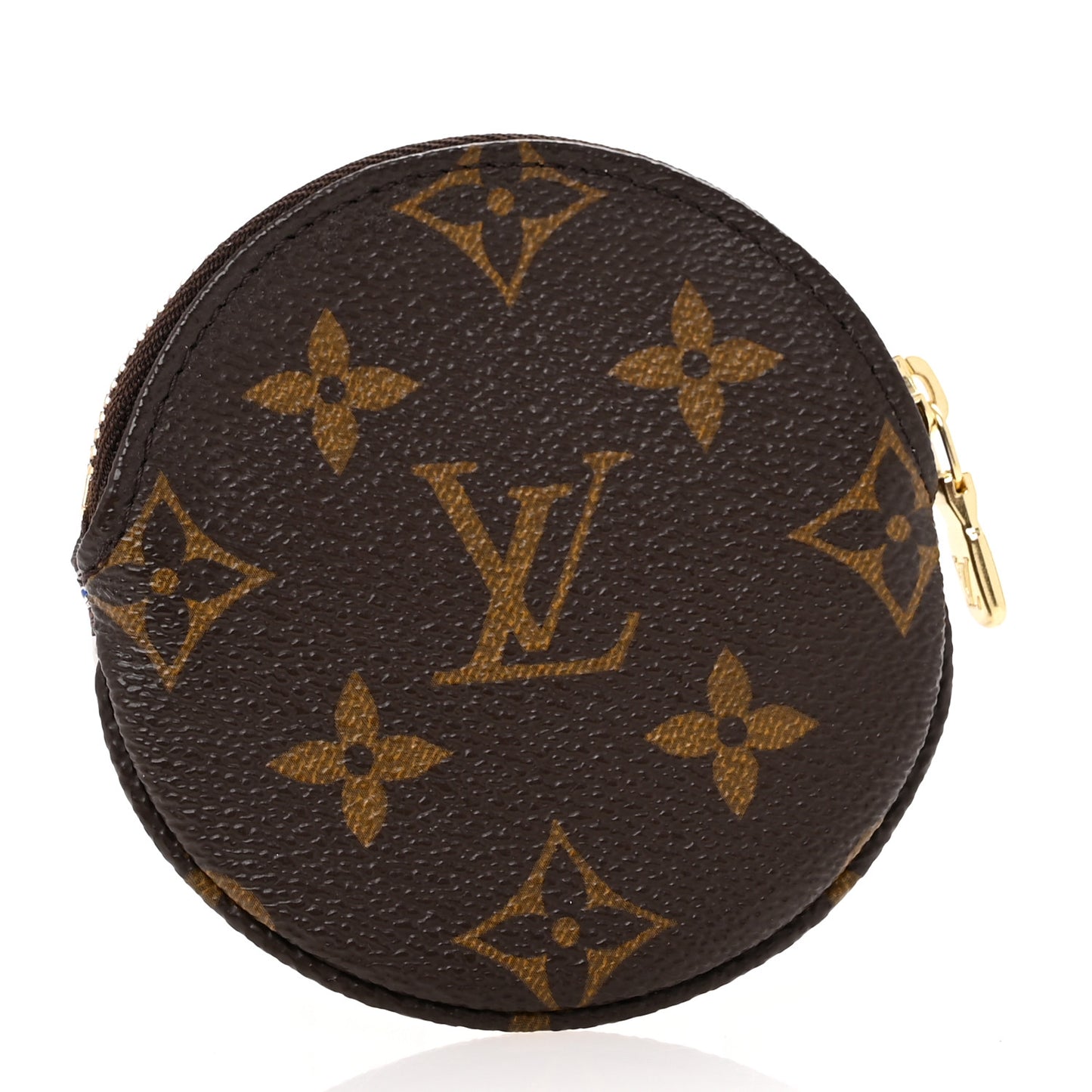 Monogram 2016 Christmas Animation Round Coin Purse Rouge