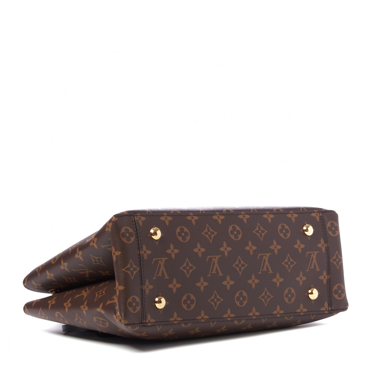 Monogram Flower Tote Black