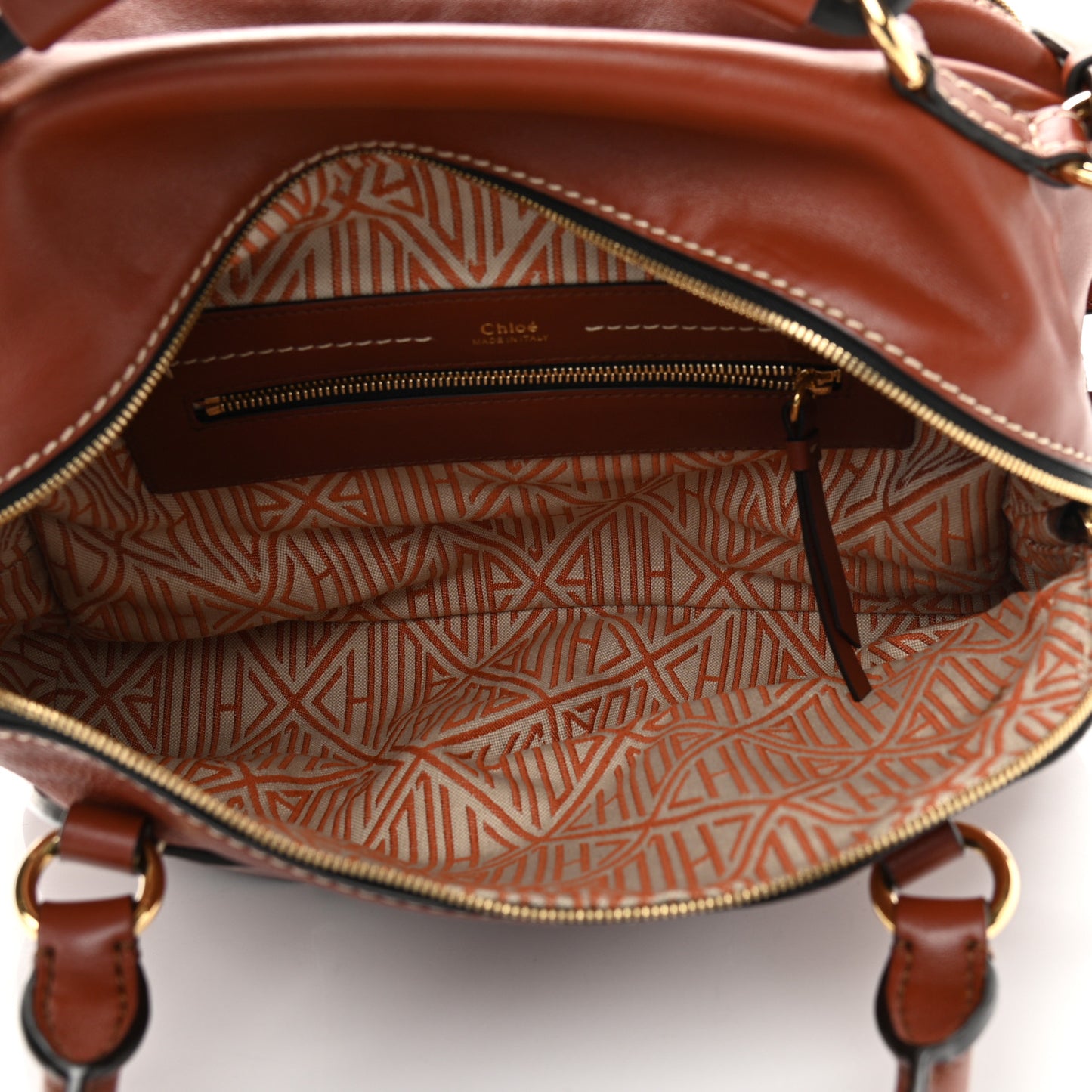 Calfskin Medium Daria Sepia Brown