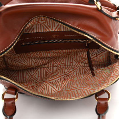 Chloe Calfskin Medium Daria Sepia Brown 5 of 10
