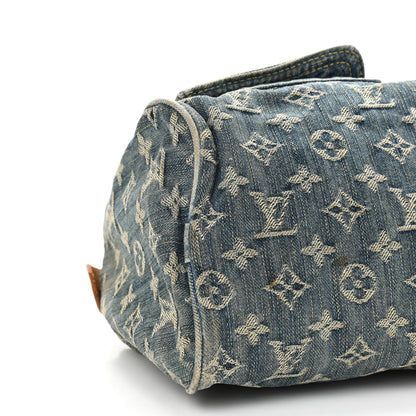 Louis Vuitton Monogram Denim Neo Speedy Blue 8 of 17