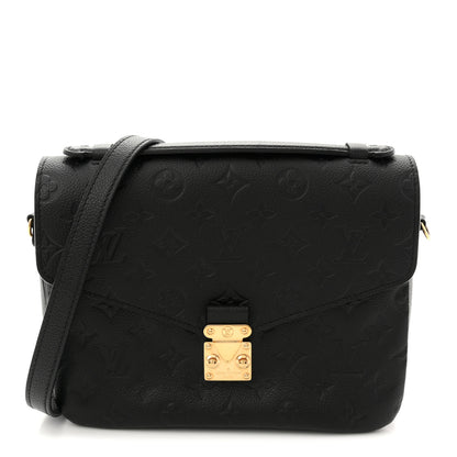 Louis Vuitton Empreinte Pochette Metis Black 1 of 19