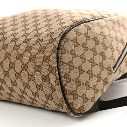 Gucci Monogram Travel Backpack Dark Brown 10 of 10