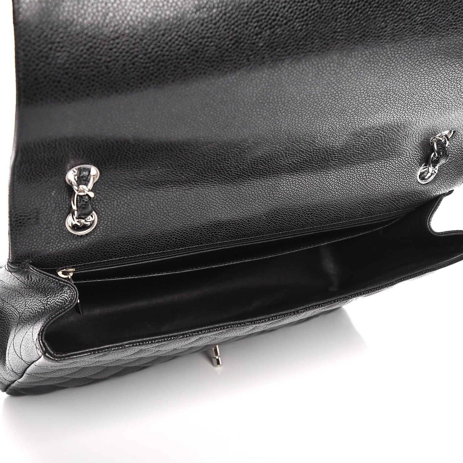 Chanel Caviar Quilted Maxi Single Flap Black 5 of 8