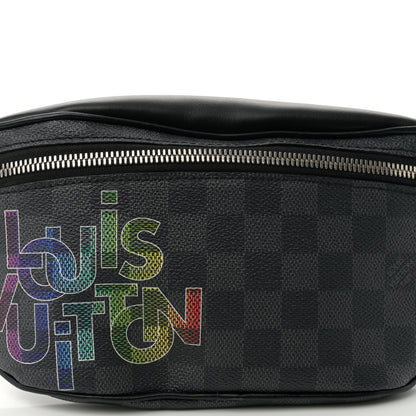 Louis Vuitton Damier Graphite Bumbag Yellow 8 of 10