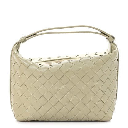 Bottega Veneta Calfskin Nappa Intrecciato Mini Wallace Travertine 1 of 10