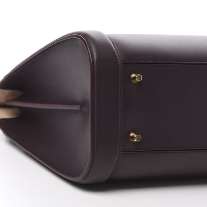 Alexander McQueen Sweet Calfskin Heroine 35 Burgundy 9 of 10