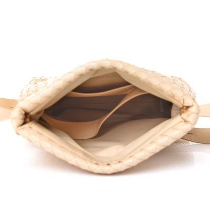 Bottega Veneta Nappa Intrecciato The Fold Crossbody Porridge 4 of 4