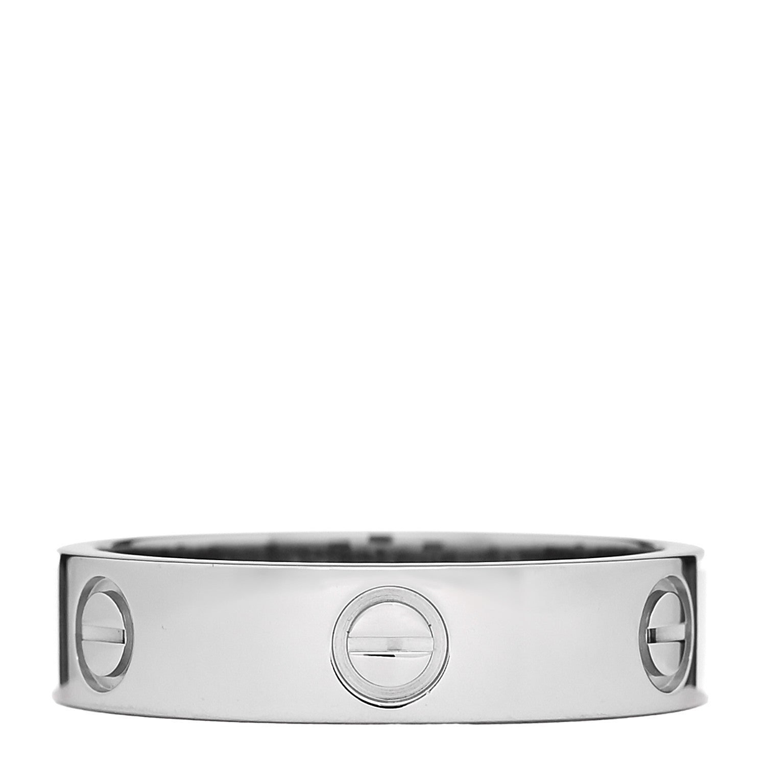 Cartier Platinum 5.5mm LOVE Ring 62 10 1 of 5