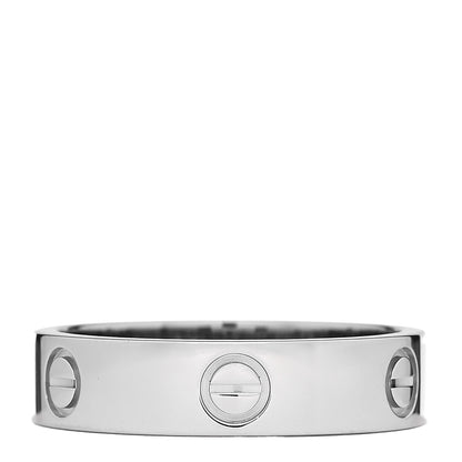 Cartier Platinum 5.5mm LOVE Ring 62 10 1 of 5