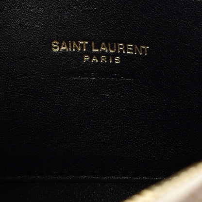 Saint Laurent Grain De Poudre Matelasse Monogram Mini Lou Camera Bag New Powder 8 of 9