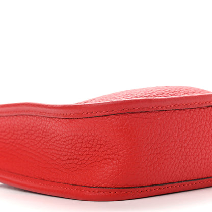 Hermes Taurillon Clemence Evelyne TPM Rouge Tomate Rouge Pivoine 8 of 11