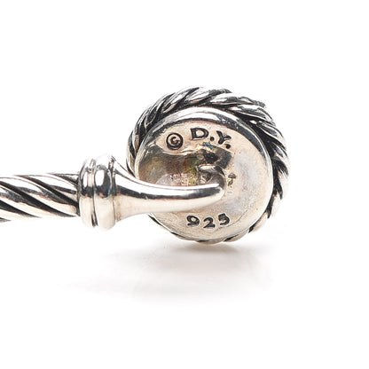 David Yurman Sterling Silver Black Orchid 3mm Chatelaine Bracelet 4 of 4