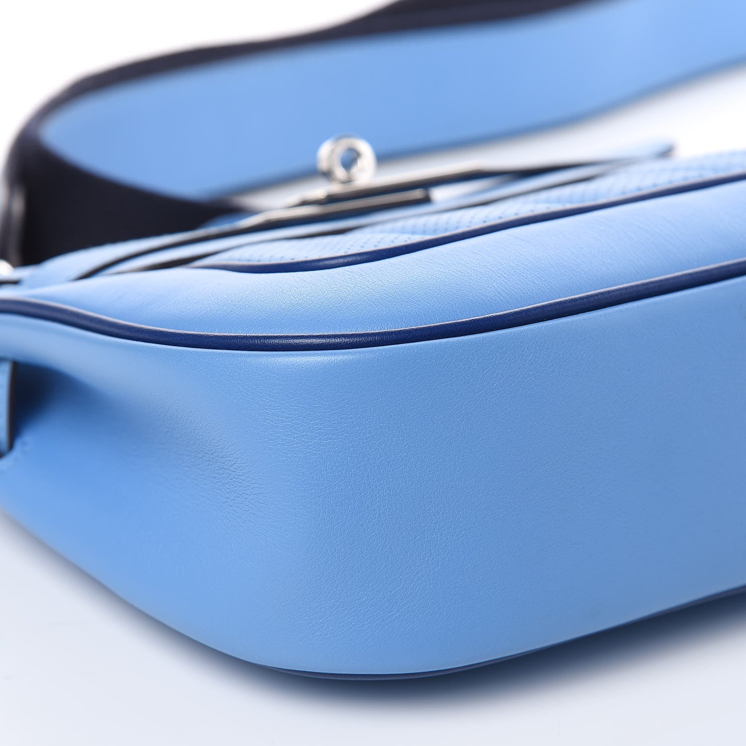 Hermes Veau Swift Mini Sac Berline Bleu Paradis Saphir 8 of 11