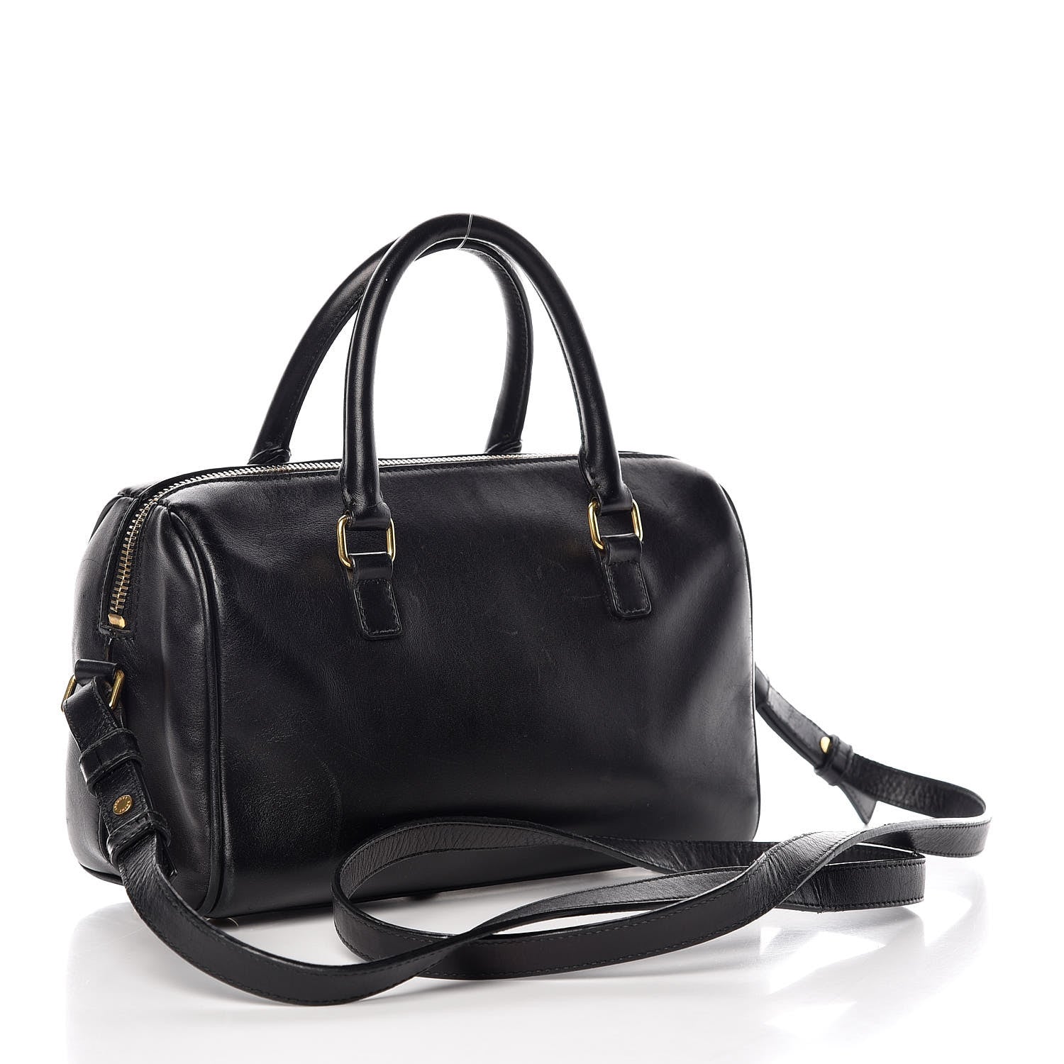 Saint Laurent Calfskin Classic Baby Duffle Black 4 of 25