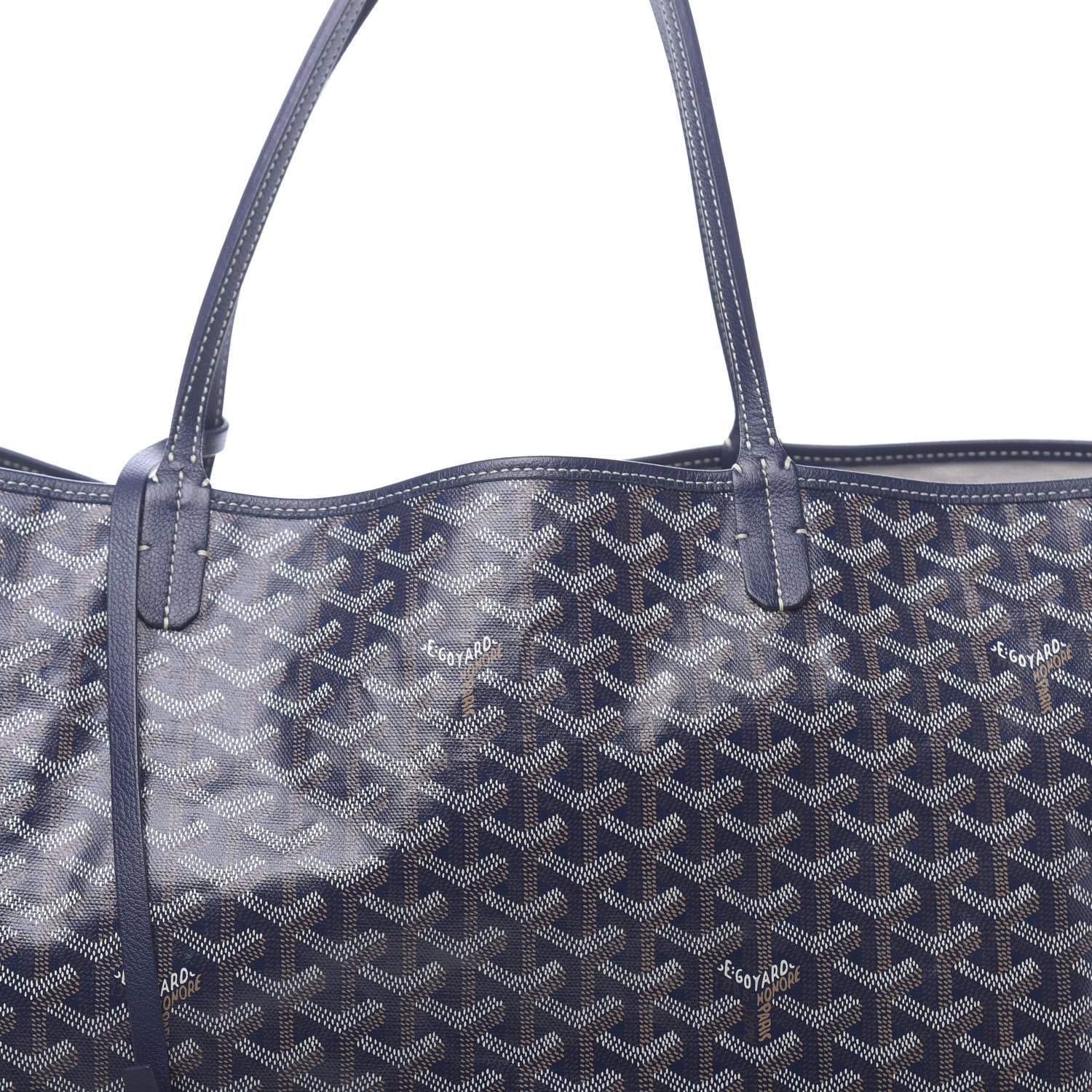 Goyard Goyardine Saint Louis GM Navy 11 of 13