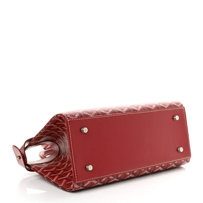 Goyard Goyardine Jersey PM Bag Red 4 of 15