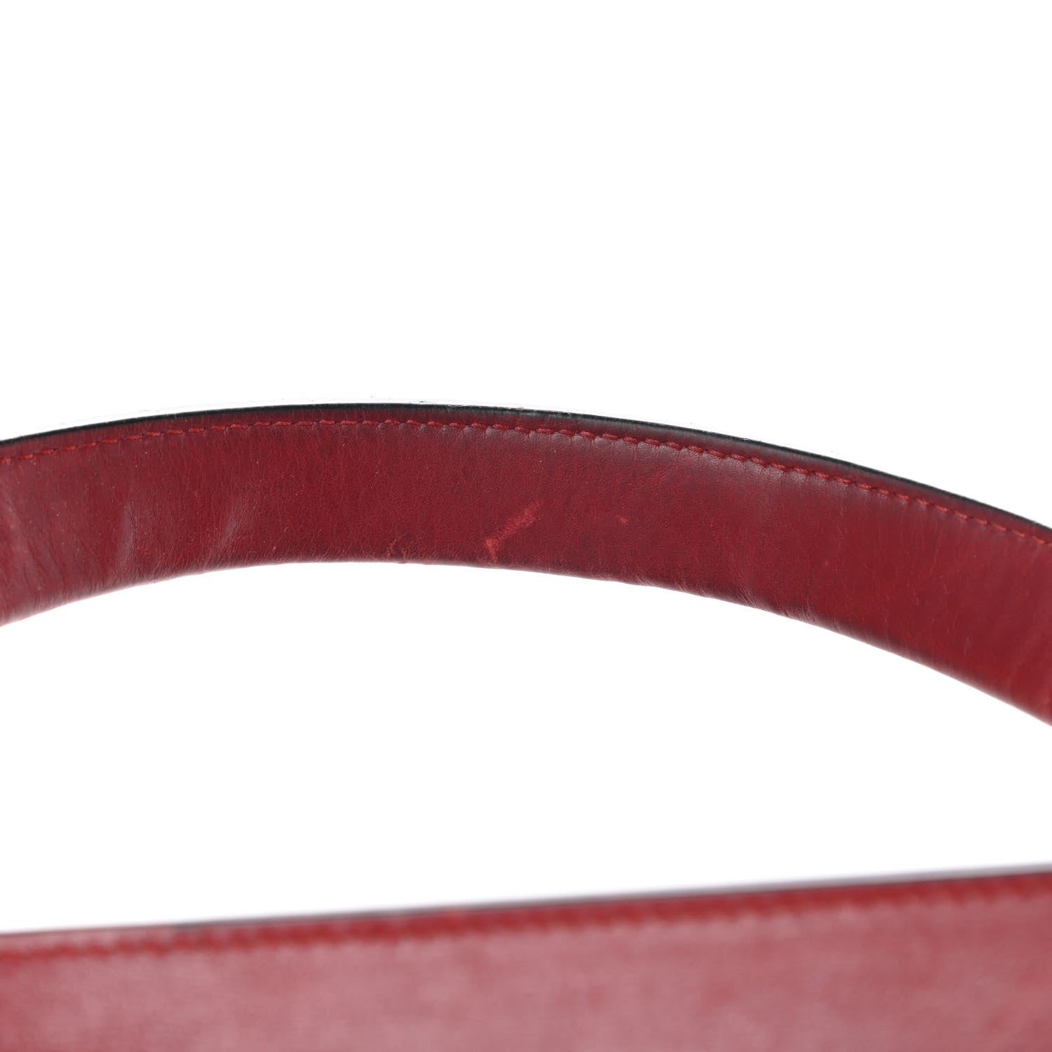 Celine Smooth Calfskin Medium Edge Shoulder Bag Red 24 of 24