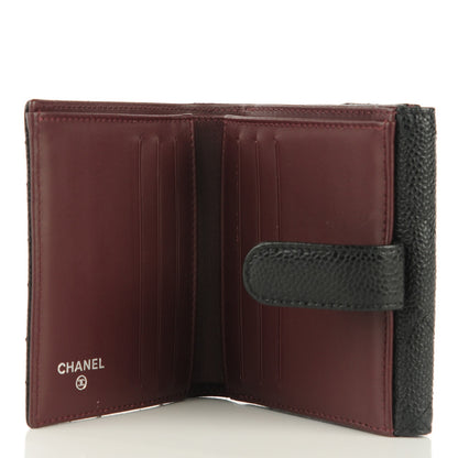 Chanel Caviar Quilted Compact Flap Wallet 5 of 8