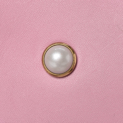 Gucci Nappa Pearl Studded Mini Queen Margaret Broadway Shoulder Bag Sugar Pink 24 of 28