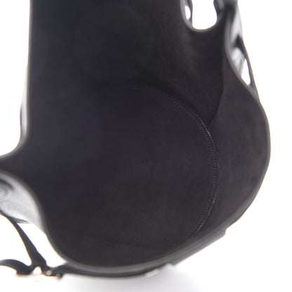 Celine Supple Grained Calfskin Big Bag Bucket Black 4 of 6