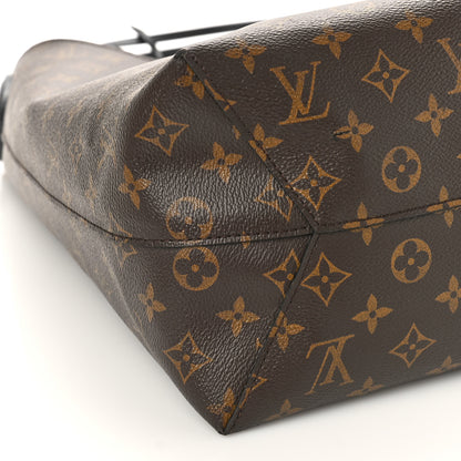 Louis Vuitton Monogram Flower Hobo Black 8 of 10