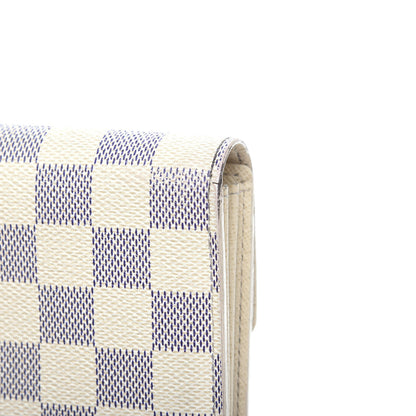 Louis Vuitton Damier Azur Sarah Wallet 6 of 10