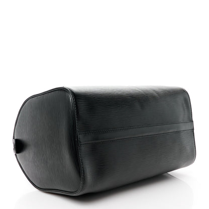Louis Vuitton Epi Speedy 30 Black 4 of 13