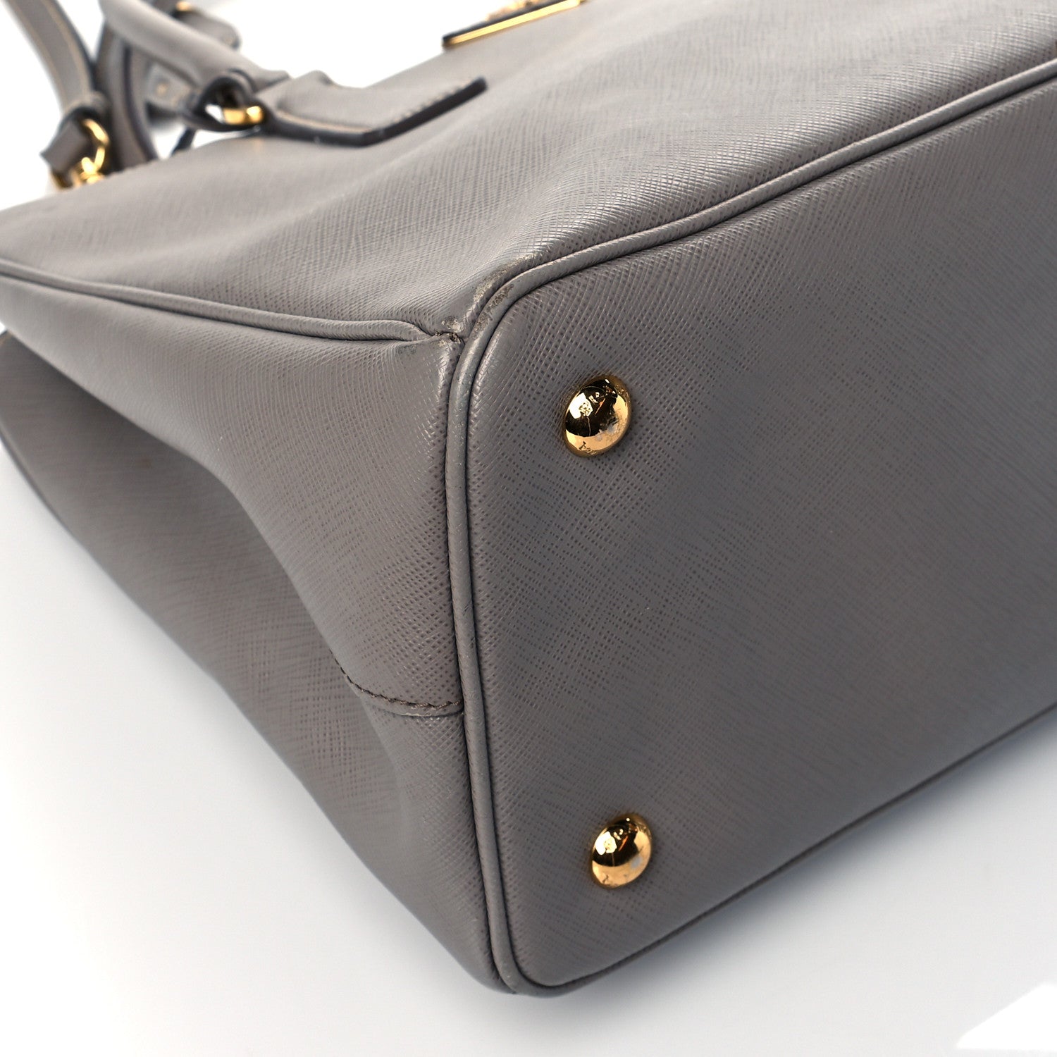 Prada Saffiano Medium Galleria Double Zip Tote Marmo 10 of 12