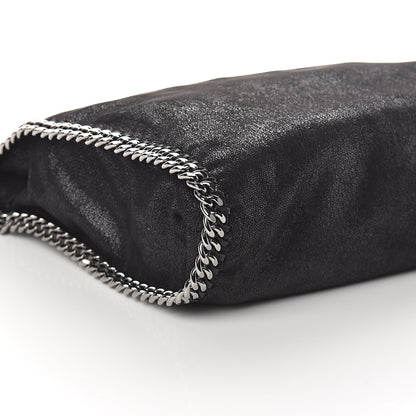 Stella McCartney Shaggy Deer Falabella Fold Over Tote Black 7 of 8