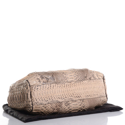 Gucci Python Large Sukey Tote Brown 4 of 7