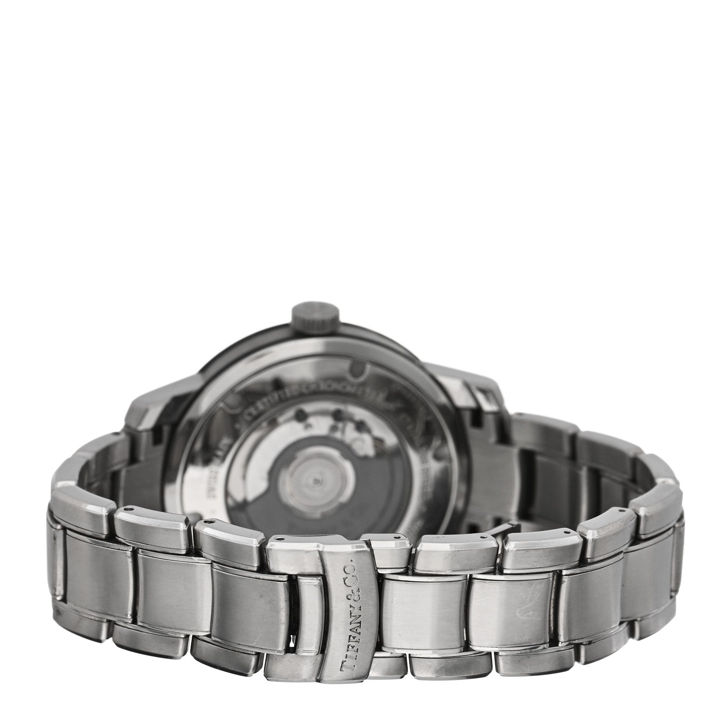 Tiffany Stainless Steel 42mm Mark T-57 Automatic Watch Grey 3 of 4