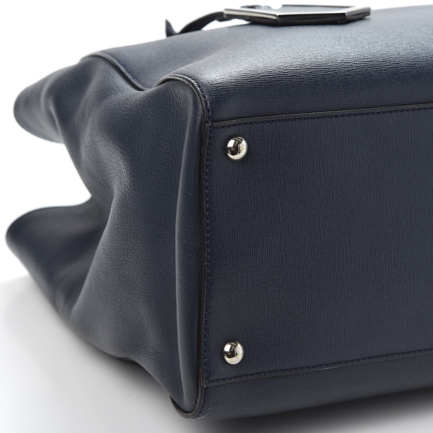 Fendi Vitello Elite Regular 2Jours Tote Lavagna 5 of 11