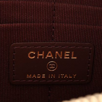 Chanel Caviar Quilted Flap Zip Pouch Black 6 of 8