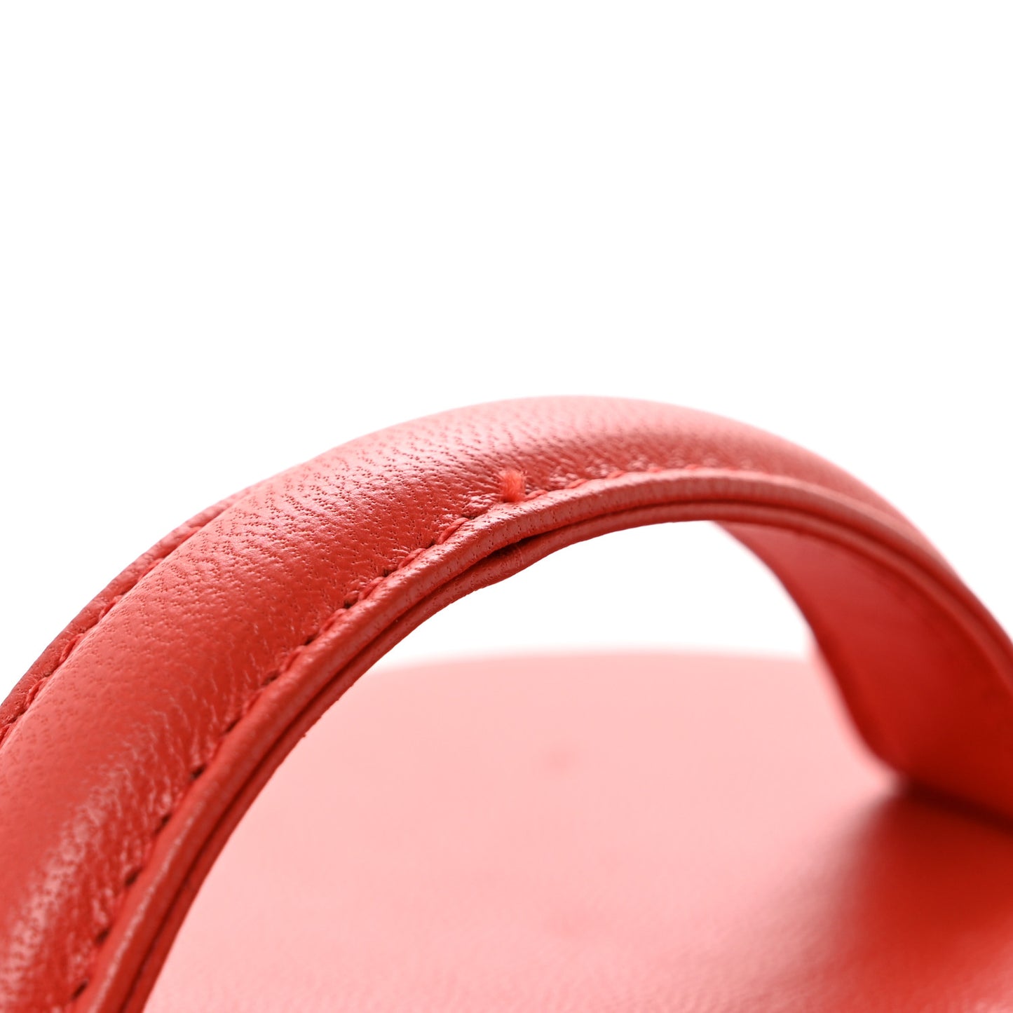 Lambskin Timeless Vanity Cosmetic Case Red