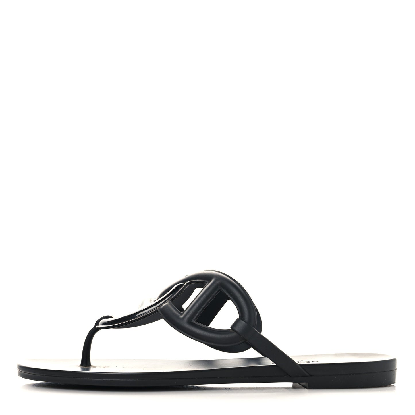 Rubber Womens Egerie Sandals 38 Black