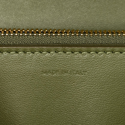 Celine Liege Calfskin Medium Classic Box Flap Bag Light Khaki 6 of 10