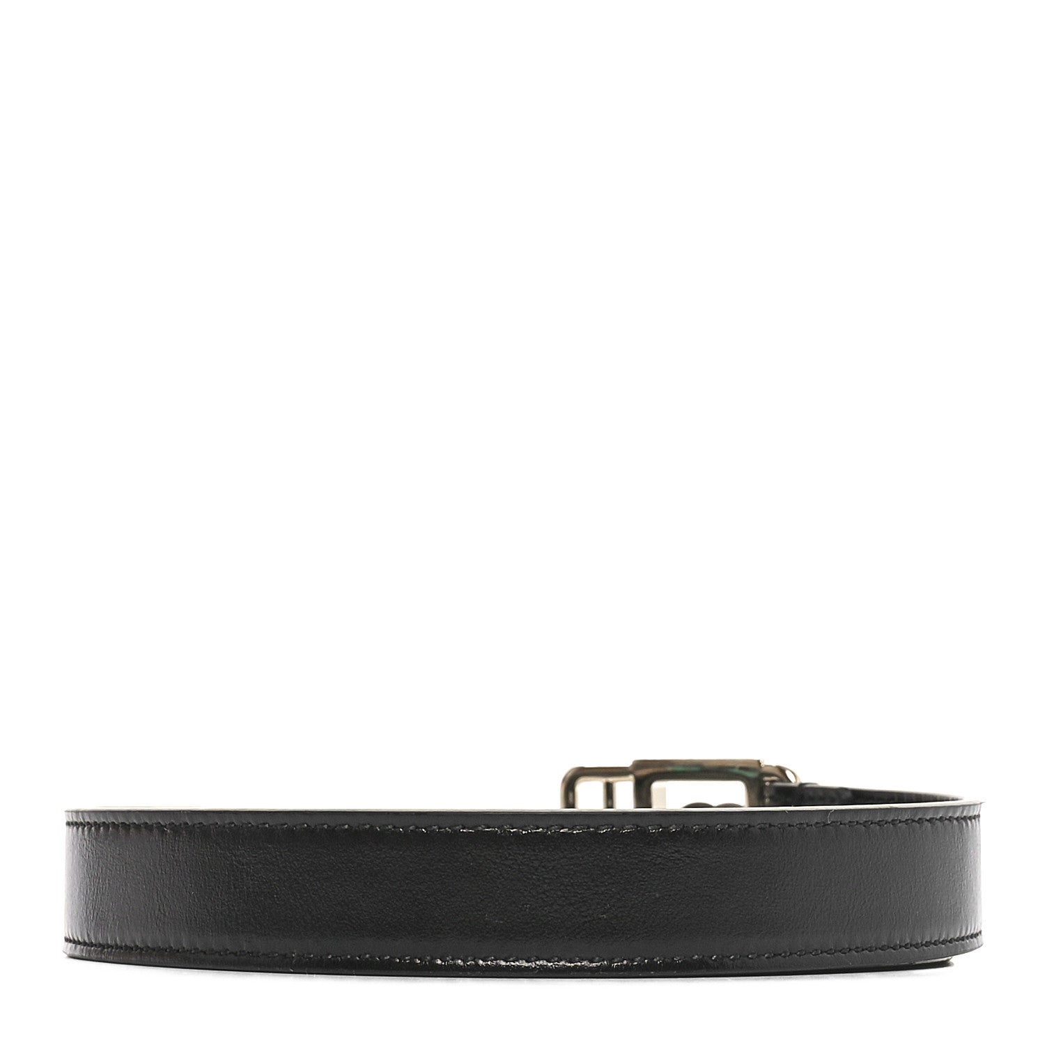 Gucci Calfskin Double G Buckle 20mm Belt 85 34 Black 2 of 3
