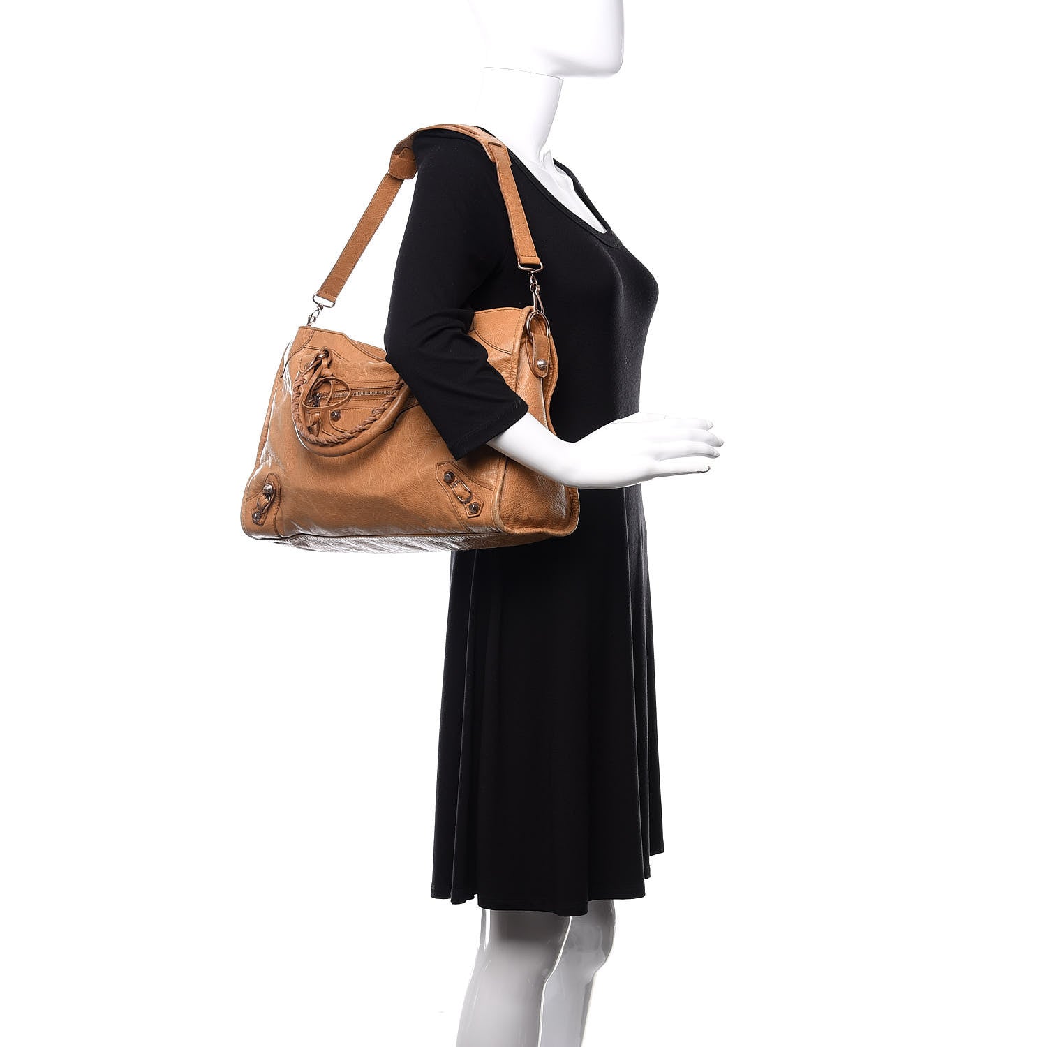Balenciaga Agneau Giant 12 Rose Gold Hardware City Cumin 2 of 13