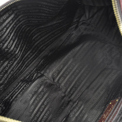 Prada Vitello Daino Hobo Amaranto 6 of 11