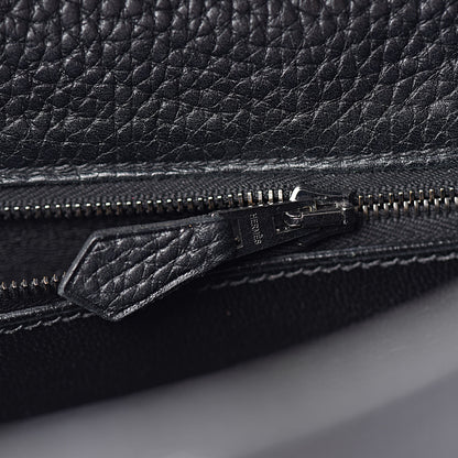 Hermes Taurillon Clemence Kelly Retourne 32 Black 24 of 57