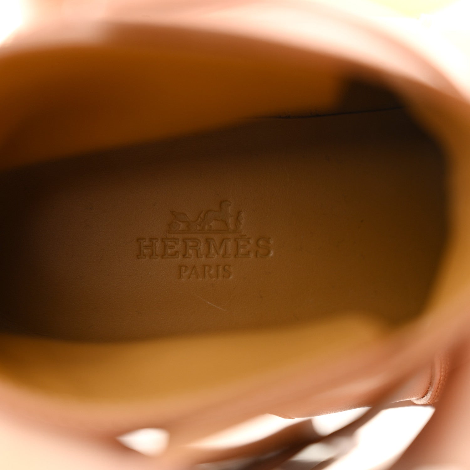 Hermes Heritage Calfskin History Ankle Boots 35.5 Naturel 5 of 11