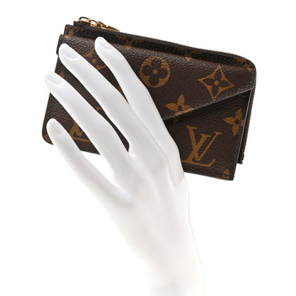 Louis Vuitton Monogram Recto Verso Card Holder Black 2 of 8