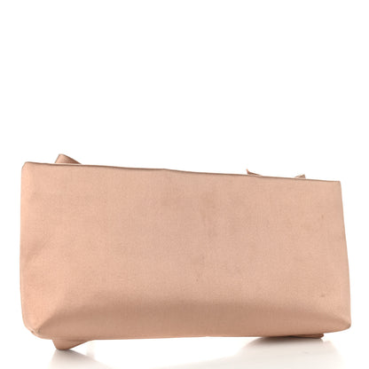 Valentino Garavani Satin Bow Clutch Poudre 3 of 10