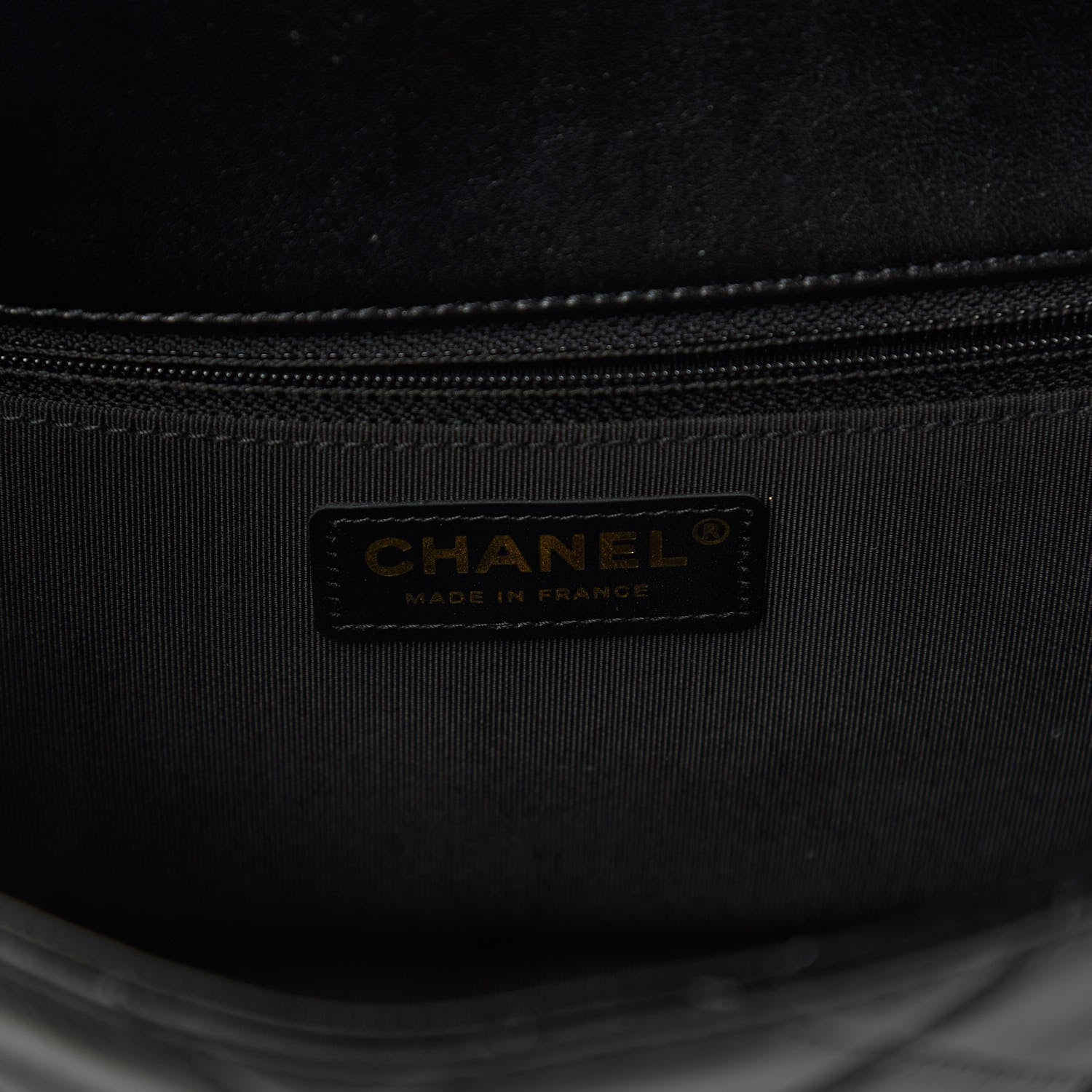 Chanel Crumpled Calfskin Quilted Large Chain All Over Flap Bag Black 8 of 10