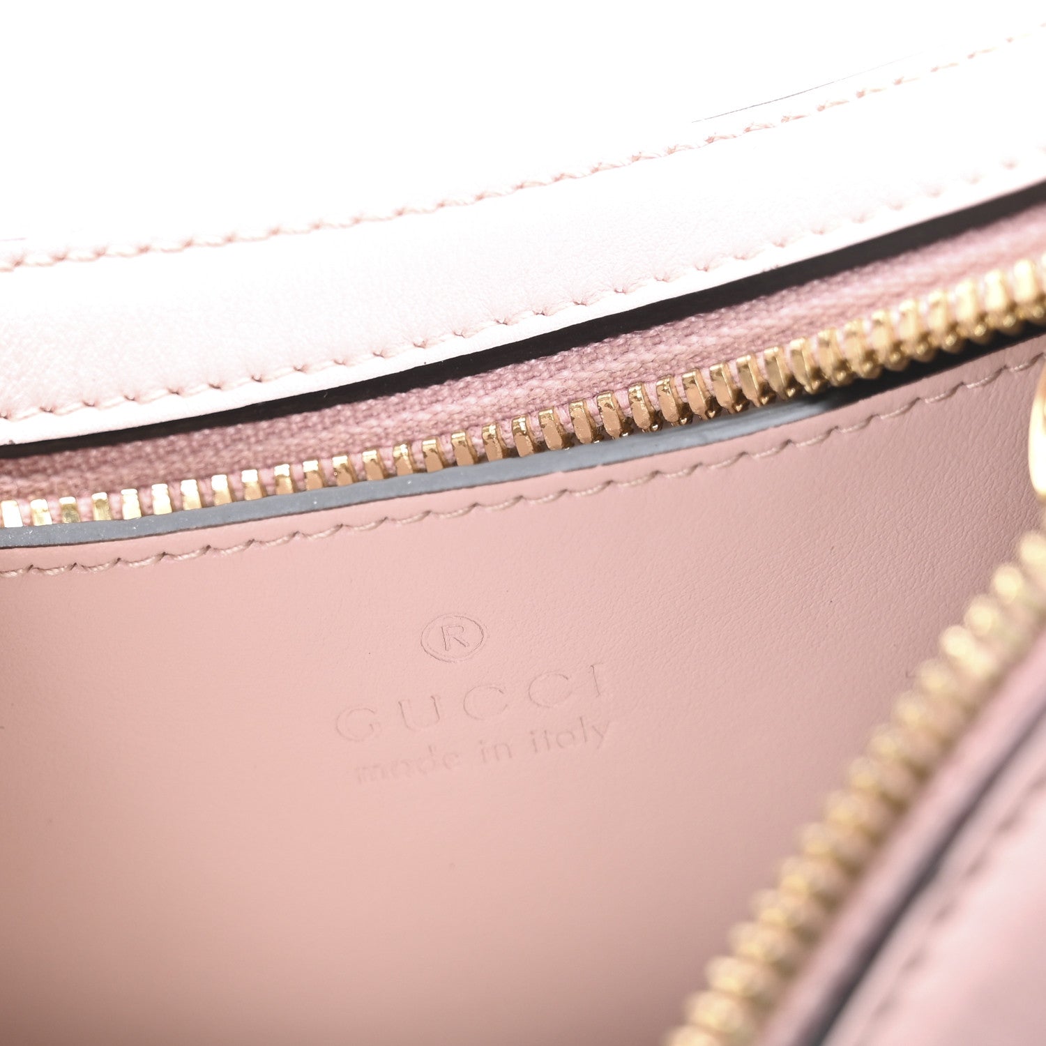 Gucci Calfskin GG Matelasse Mini Hobo Shoulder Bag Perfect Pink Natural 6 of 10