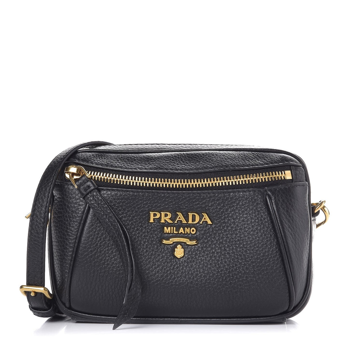 Vitello Daino Belt Bag Black