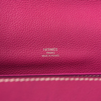Hermes Evercolor Sac Roulis 23 Rose Pourpre 7 of 11